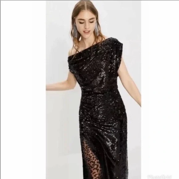 Zara | Dresses | Zara Asymmetrical Sequin Dress | Poshmark Zara | Dresses | Zara Asymmetrical Sequin Dress | Poshmark